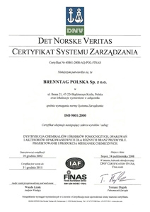 Brenntag - jakość