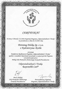 Brenntag - środowisko