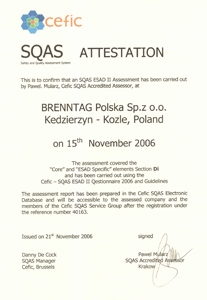 Brenntag - jakość