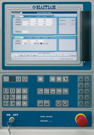 system Keba do wtryskarek Haitian