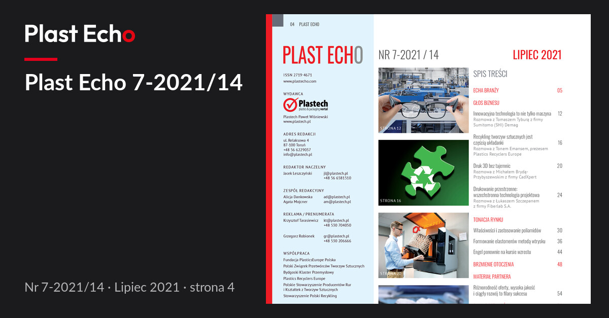 Plast Echo 7-2021/14, Lipiec 2021, s. 4