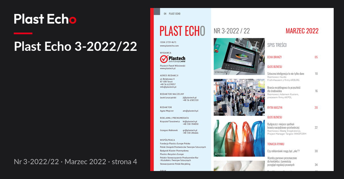 Plast Echo 3-2022/22, Marzec 2022, s. 4