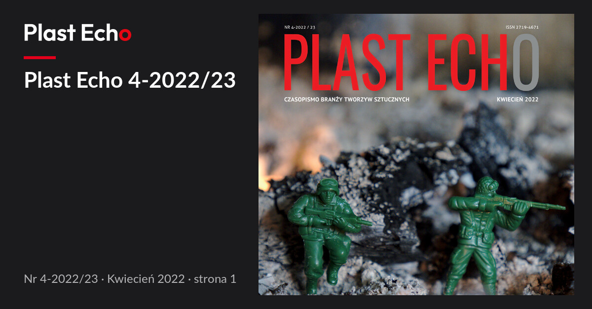 Plast Echo 4-2022/23, Kwiecień 2022, s. 1