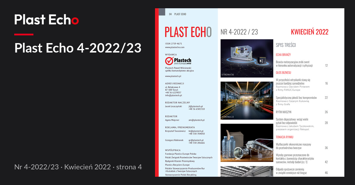 Plast Echo 4-2022/23, Kwiecień 2022, s. 4