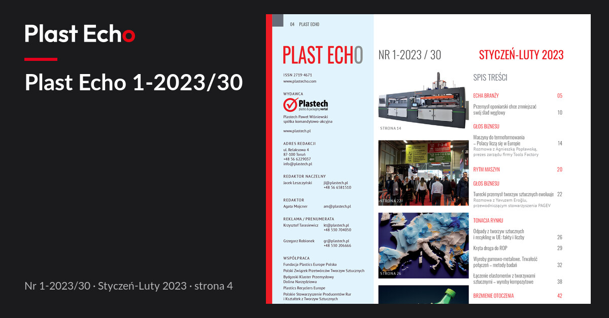 Plast Echo 1-2023/30, Styczeń-Luty 2023, s. 4
