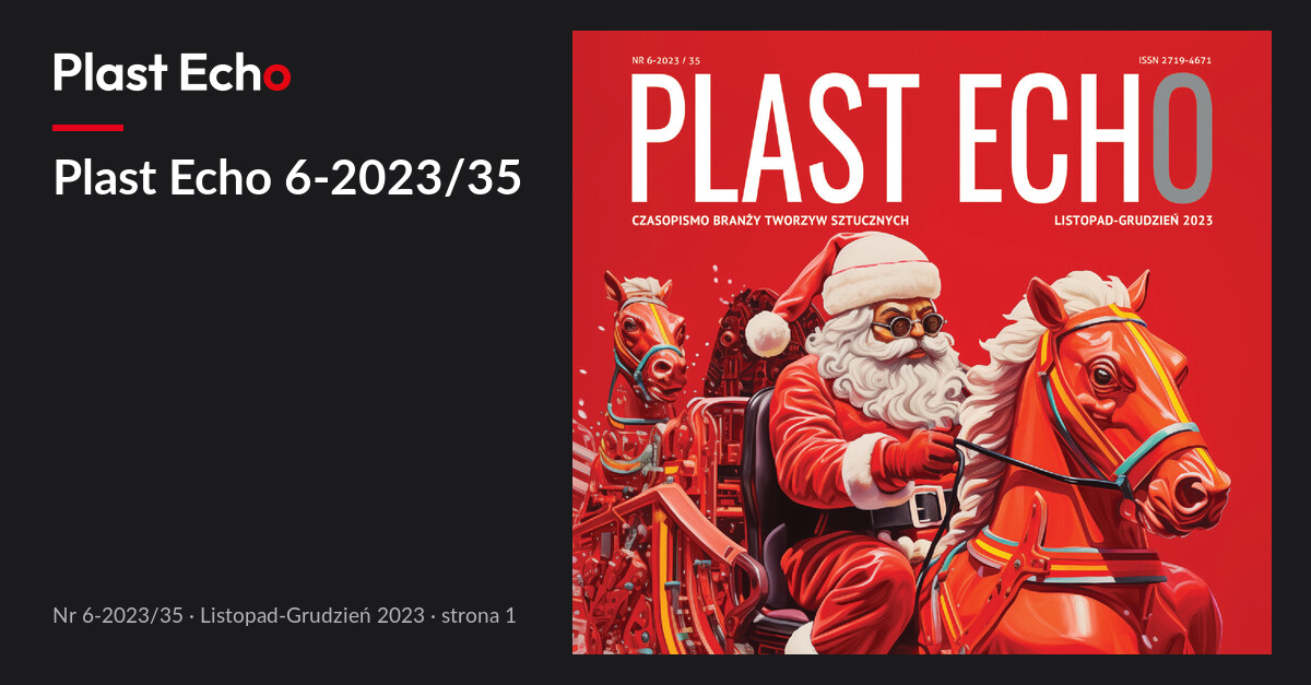 Plast Echo 6-2023/35, Listopad-Grudzień 2023, s. 1
