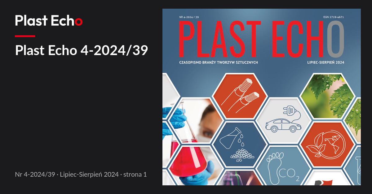 Plast Echo 4-2024/39, Lipiec-Sierpień 2024, s. 1