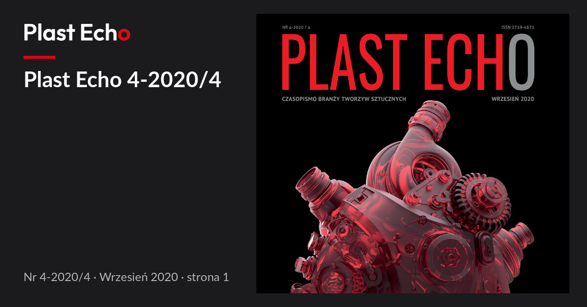 Plast Echo 4-2020/4, Wrzesień 2020, s. 1