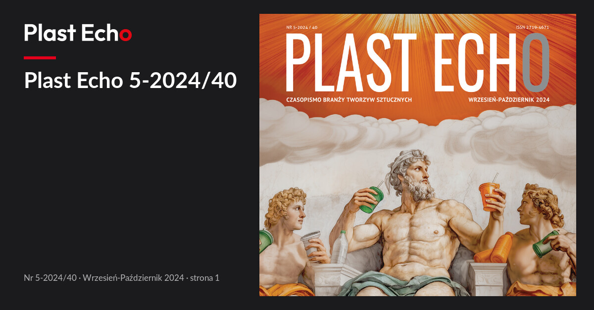 Plast Echo 5-2024/40, Wrzesień-Październik 2024, s. 1