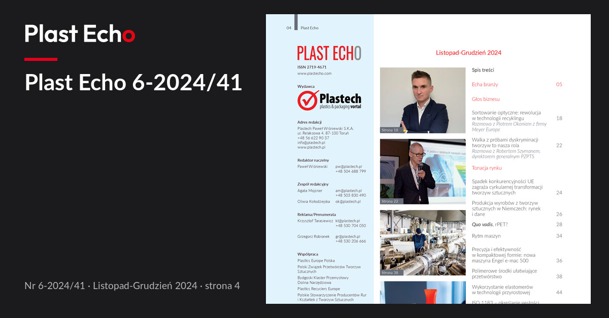 Plast Echo 6-2024/41, Listopad-Grudzień 2024, s. 4