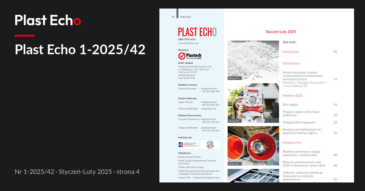 Plast Echo 1-2025/42, Styczeń-Luty 2025, s. 4
