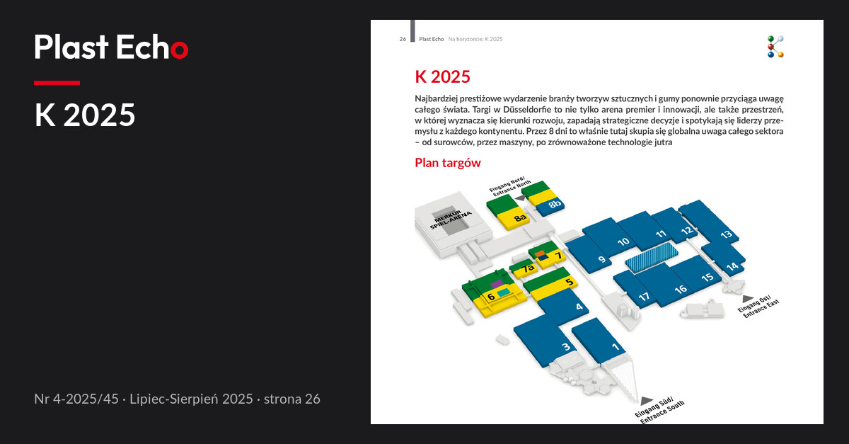 K 2025 | Plast Echo 4-2025/45, Lipiec-Sierpień 2025, s. 26