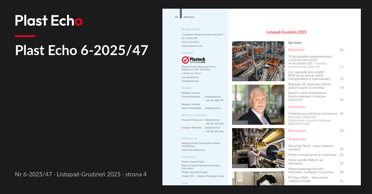 Plast Echo 6-2025/47, Listopad-Grudzień 2025, s. 4