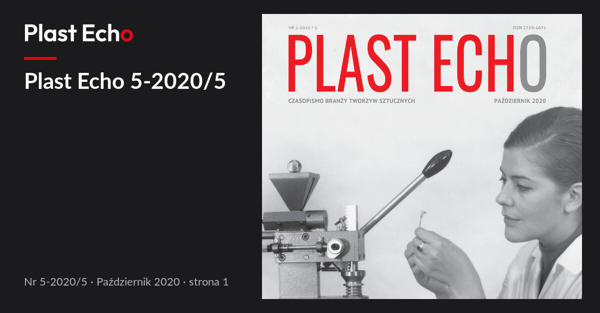 Plast Echo 5-2020/5, Październik 2020, s. 1