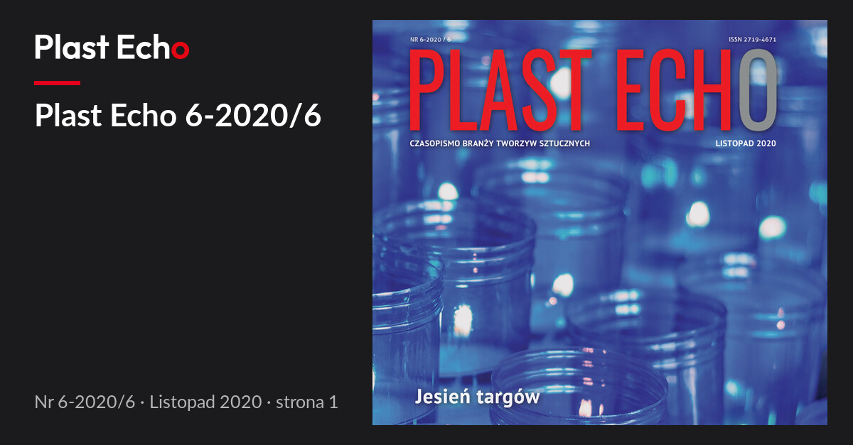 Plast Echo 6-2020/6, Listopad 2020, s. 1