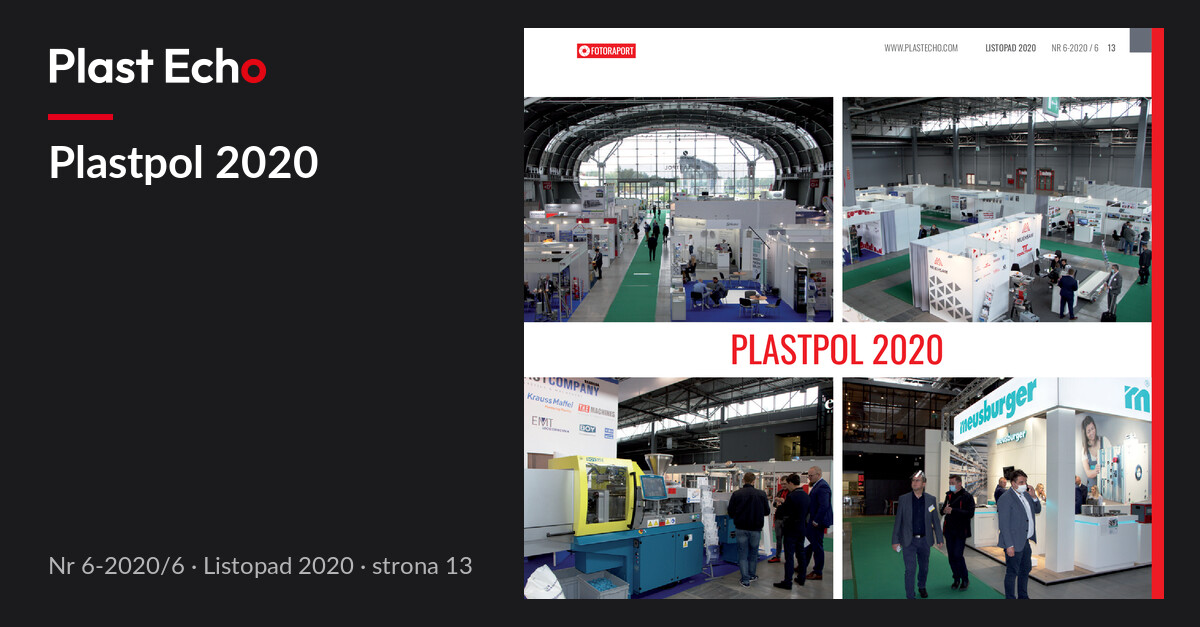Plastpol 2020 | Plast Echo 6-2020/6, Listopad 2020, s. 13