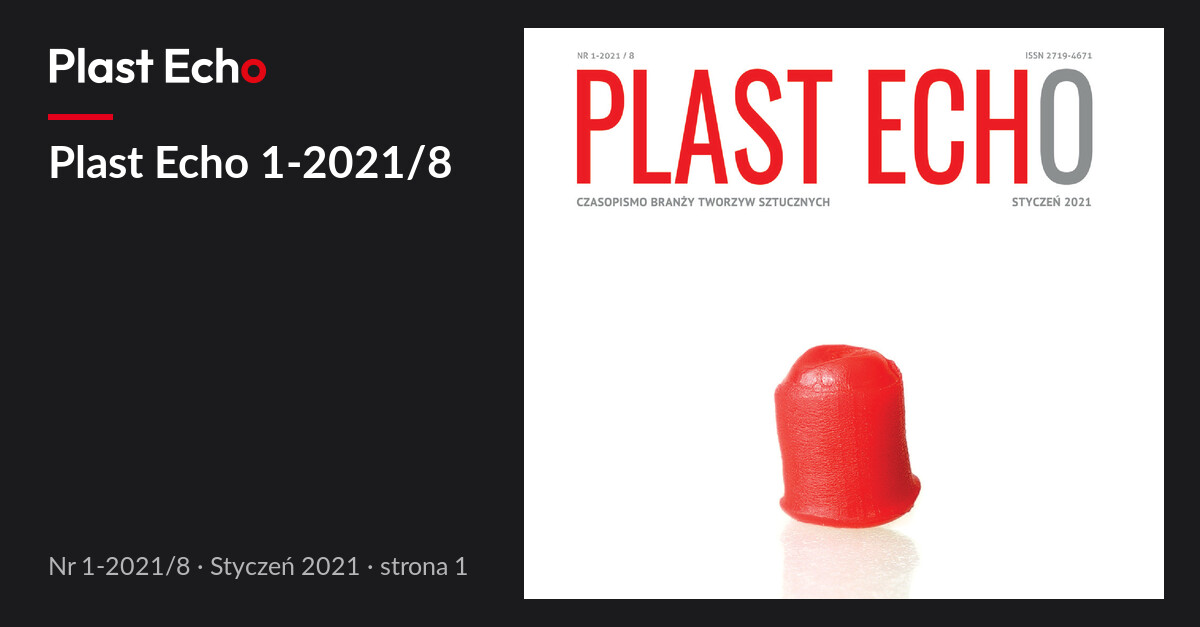 Plast Echo 1-2021/8, Styczeń 2021, s. 1
