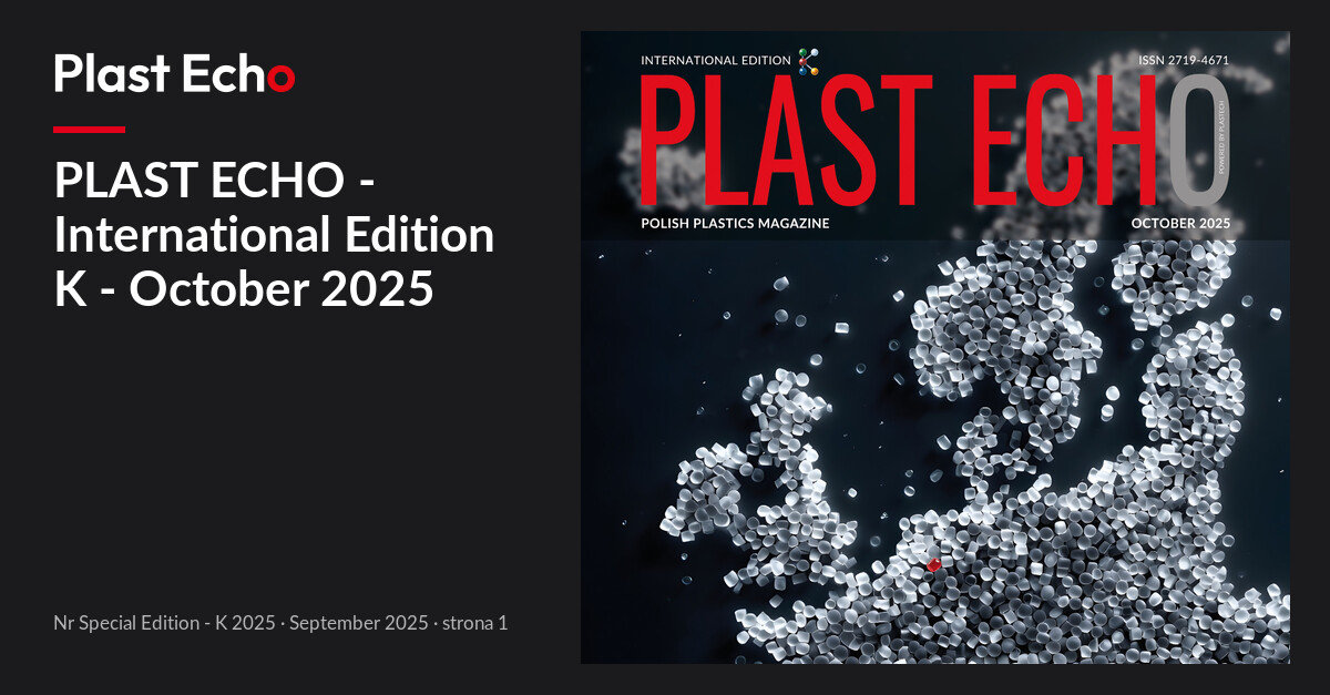 PLAST ECHO - International Edition K - October 2025 | Plast Echo Special Edition - K 2025, September 2025, p. 1