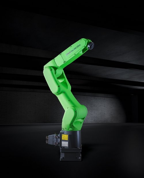 Nowy model zielonego robota współpracującego FANUC