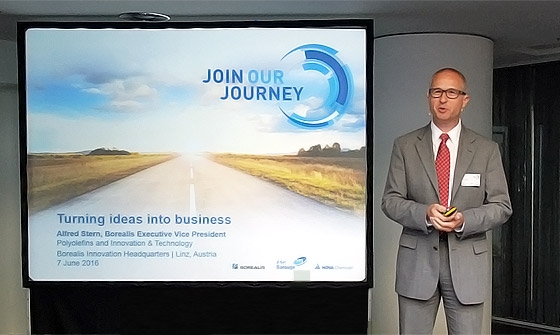 Borealis, Borouge and NOVA Chemicals at K 2016