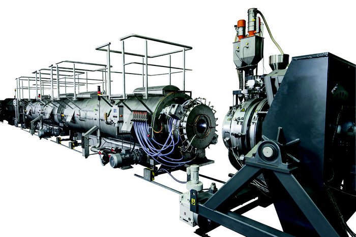 FDC pipe extrusion line delivers ultimate flexibility in diameters and wall thicknesses