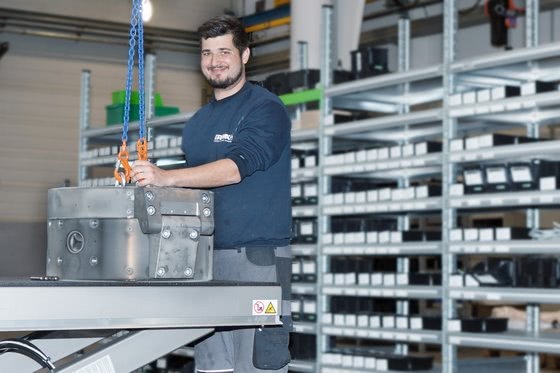 EREMA extends production capacities and optimises fabrication