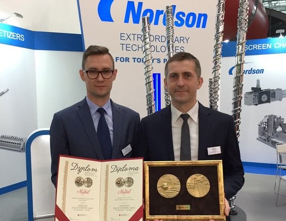 Nordson receives Innovation Award for wear coating technology for plasticating screws