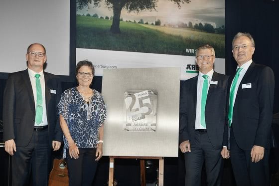 Anniversary: 25 years of Arburg Belgium