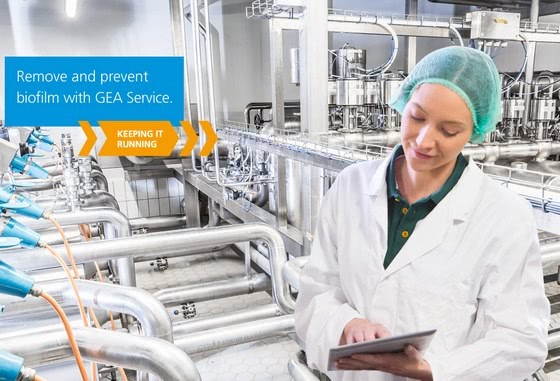 Bye-bye biofilm with GEA SAFEXPERT program