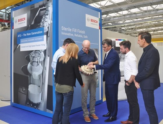 New filling and closing machine from Bosch