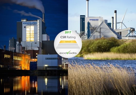 Iggesund’s mills receives the highest sustainability rating