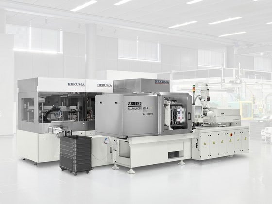Arburg at the Pharmapack Europe 2018: First-hand expertise