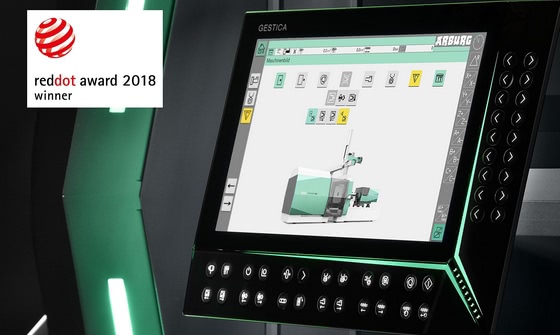 Gestica control system wins Red Dot Award