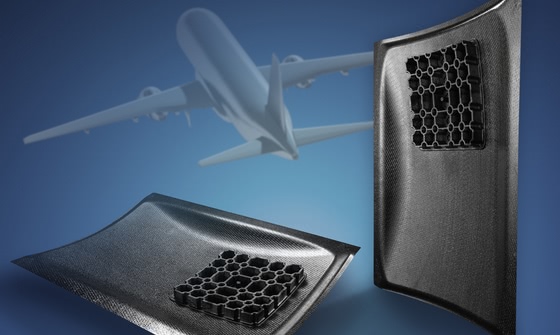 Threepart sandwich, one thermoplastic, many possibilities