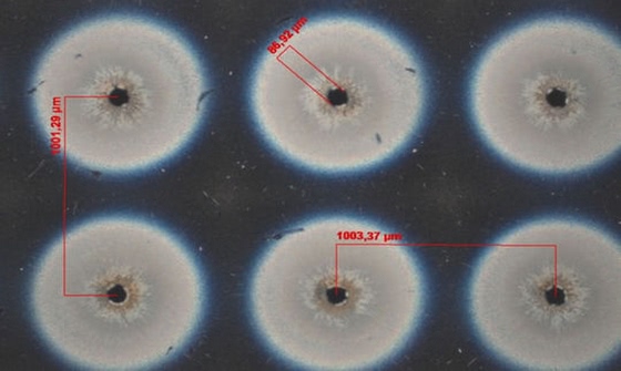 Detection of microplastics in water