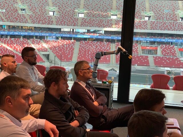 Warsztaty robotyczne Bosky na stadionie PGE Narodowy