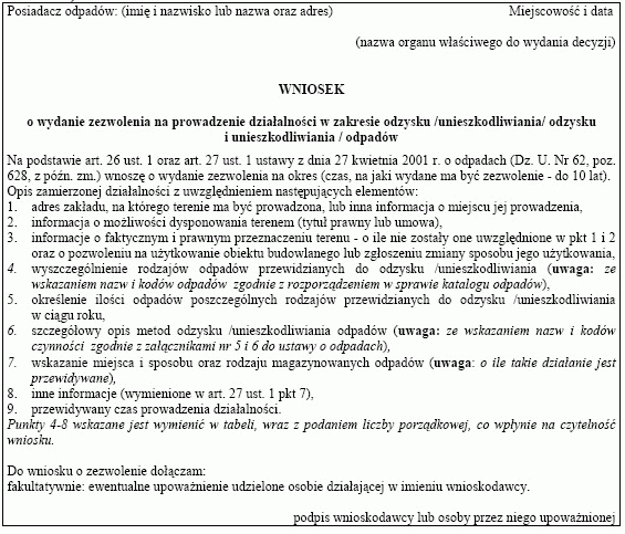 Co zrobić, by zajmować się odzyskiem i unieszkodliwianiem odpadów?