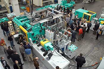 A lot of visitors at Arburg`s Technology Days