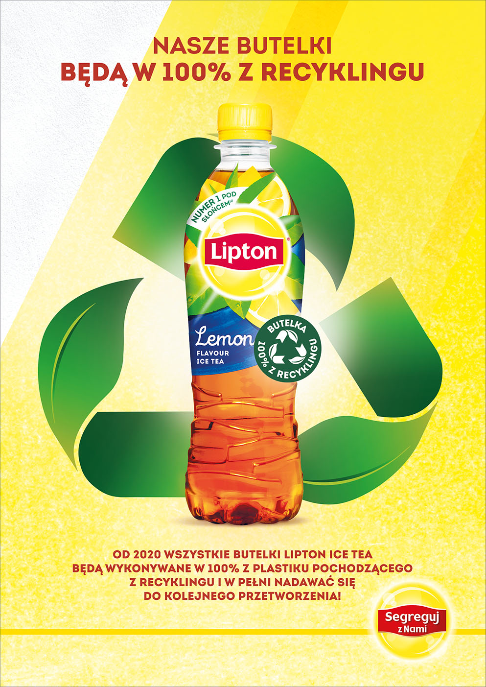 Lipton butelka rPET