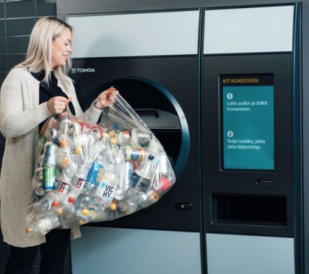 Now Finnish recyclers can return over 100 drink containers in one go
