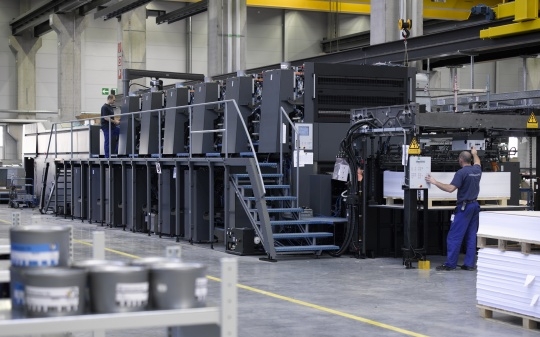 Heidelberg na targach drupa 2008