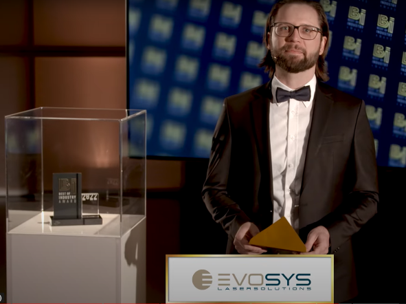 Evosys wins another innovation prize with the Best of Industry Award