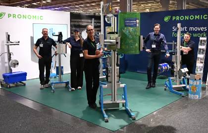 Pronomic to present ergonomic lifting systems at Fachpack 2025