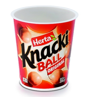 Sophisticated packaging solution for hearty sausage snacks
