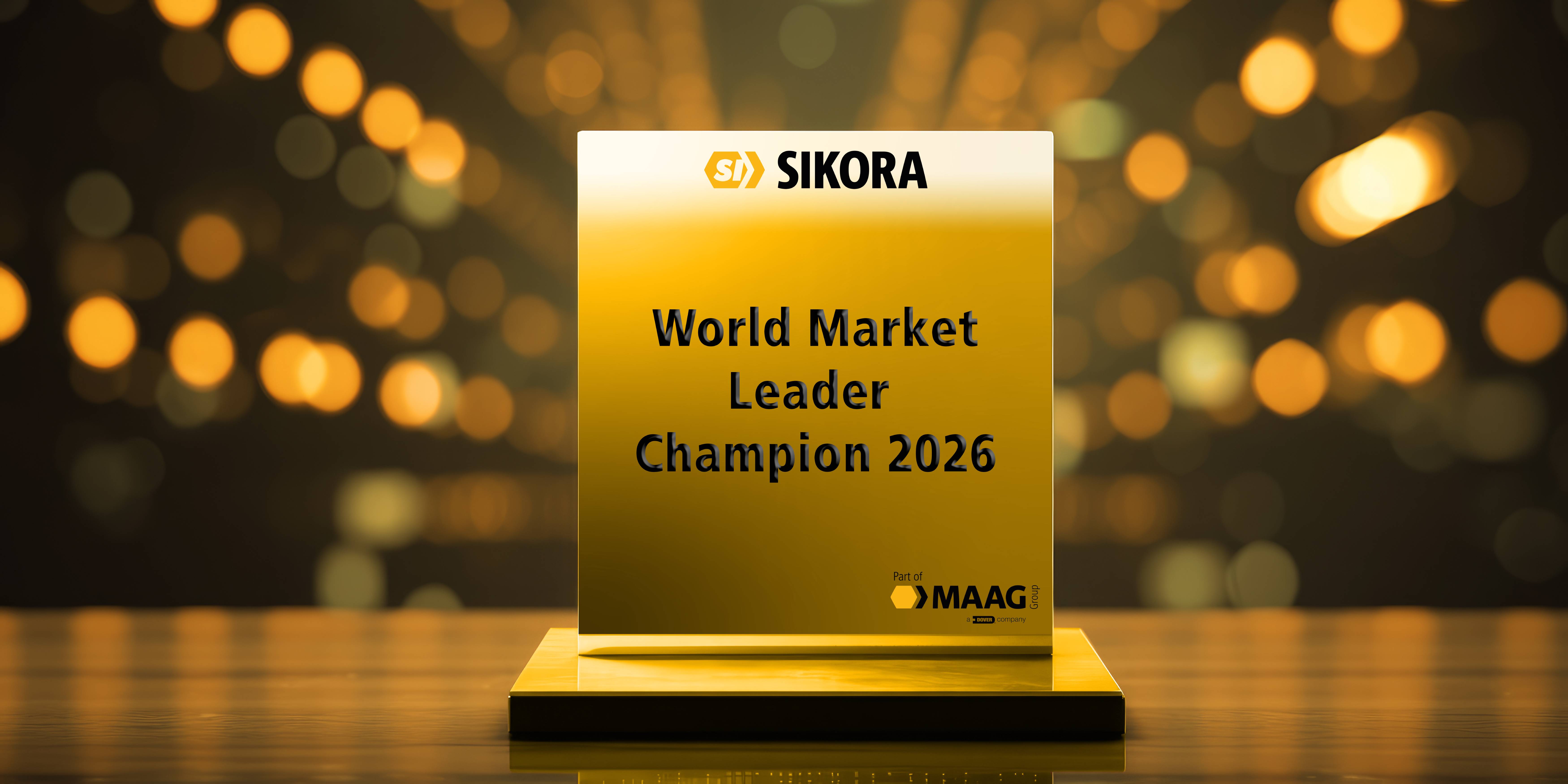 Sikora ponownie znajduje się w gronie 500 World Market Leader Champions w niemieckojęzycznym obszarze gospodarczym w 2026 roku.