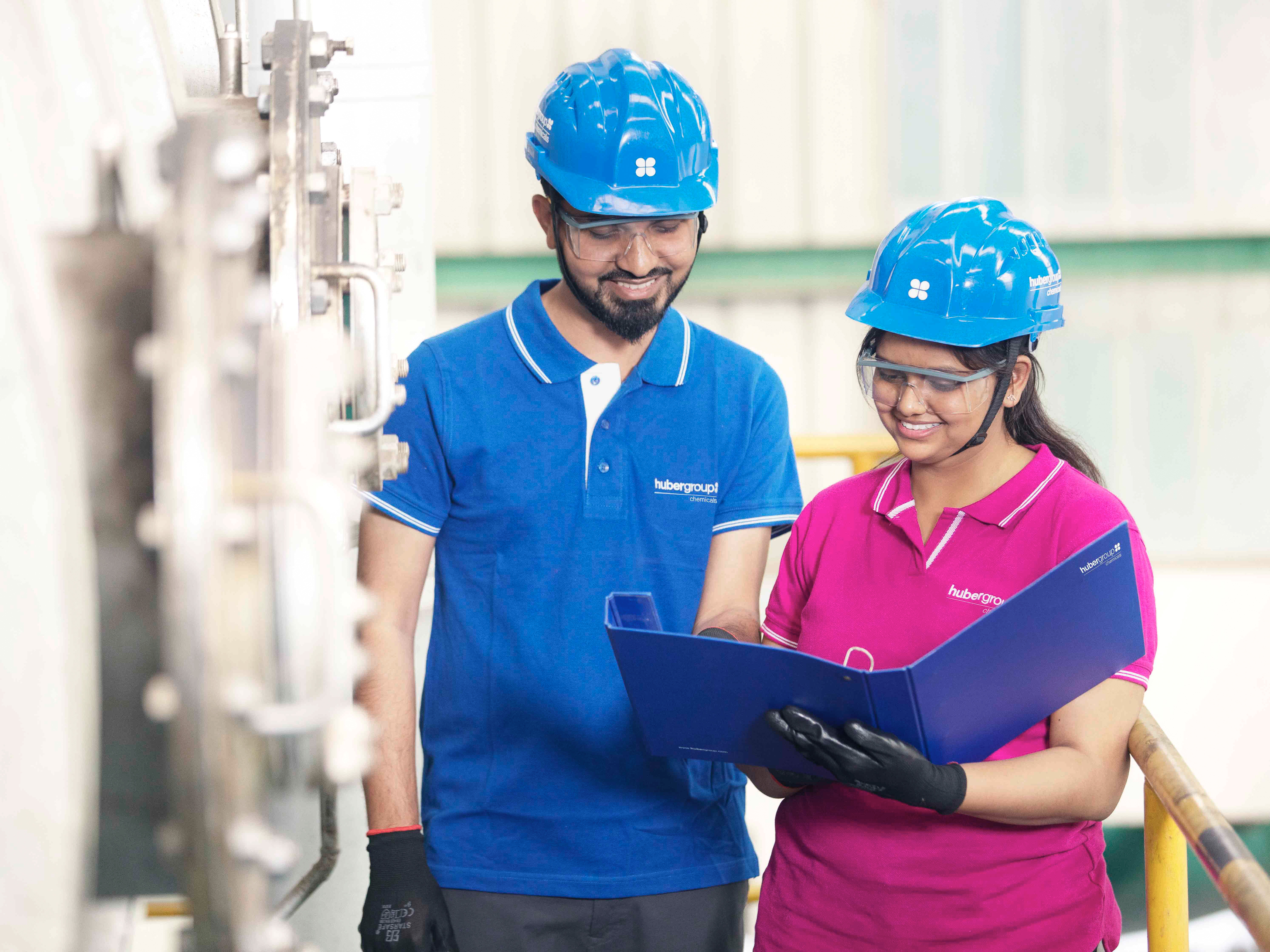 hubergroup Chemicals dysponuje światowej klasy zakładami produkcyjnymi w Vapi i Daman w Indiach.
