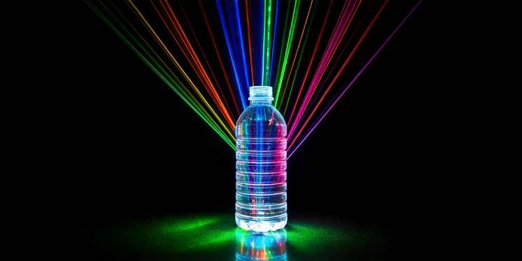 Spectroscopic analysis of the ageing of plastics during mechanical recycling
