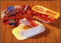 Currywurst w nowatorskim opakowaniu