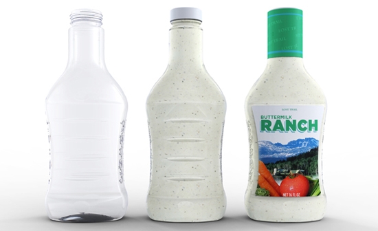 Amcor Introduces the Industry's Lightest 16oz PET Salad Dressing  Container