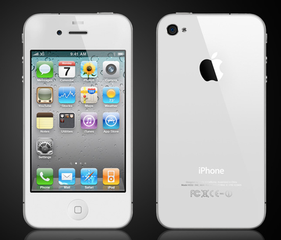 Pick any colour of iPhone 4, as long as it's black...
